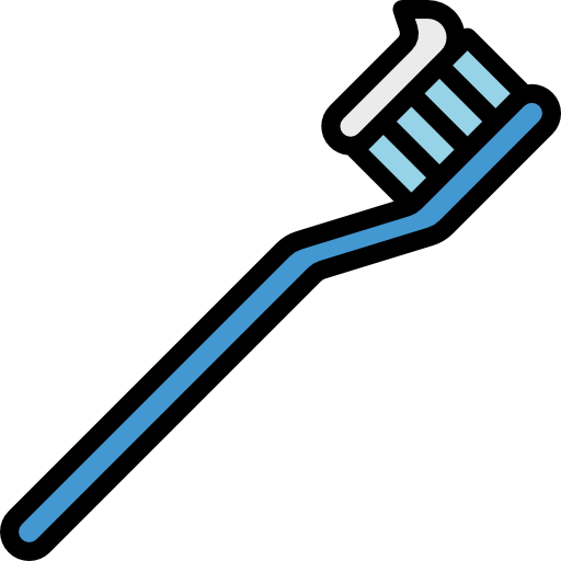 cepillo de dientes Aphiradee (monkik) Lineal Color icono