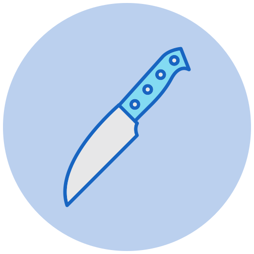 cuchillo Generic color lineal-color icono