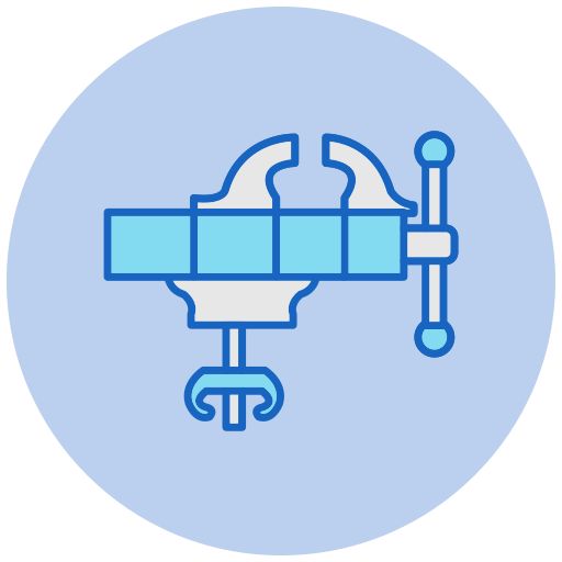 Vise Generic color lineal-color icon