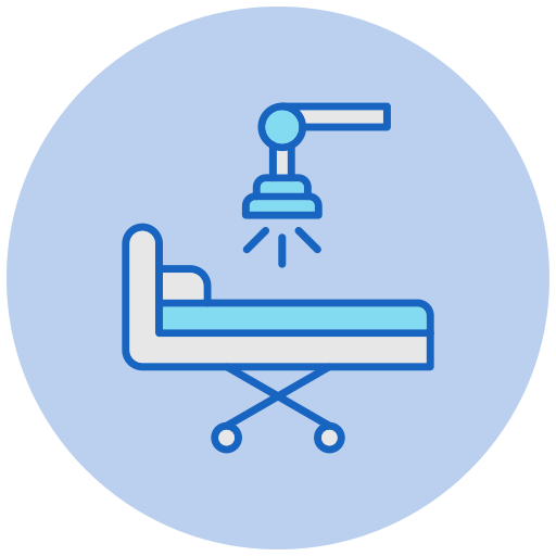 Operating room Generic color lineal-color icon
