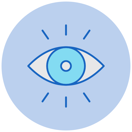 Глаза Generic color lineal-color иконка