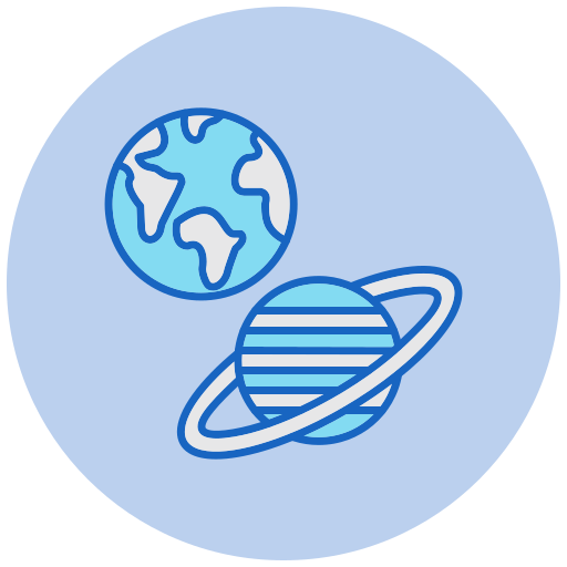 Planets Generic color lineal-color icon