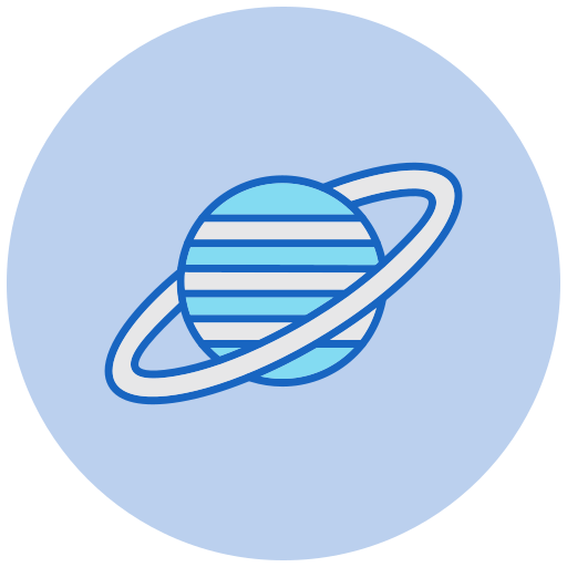 saturn Generic color lineal-color icon