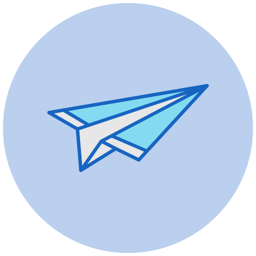 Бумажный самолетик Generic color lineal-color иконка