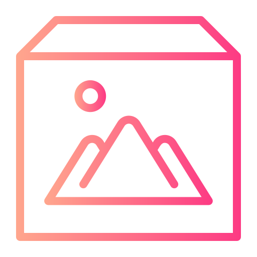 Packaging Generic gradient outline icon