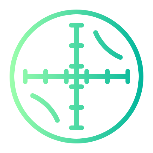 asse Generic gradient outline icona