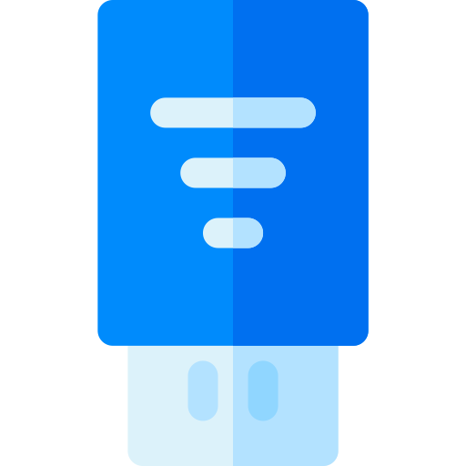 wi-fi Generic color fill ikona