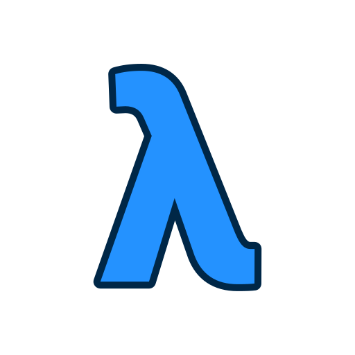 lambda Generic color lineal-color Icône