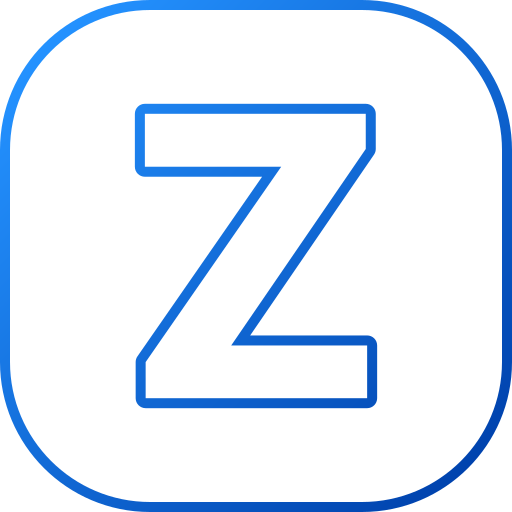 zeta Generic gradient outline icona