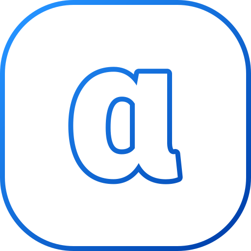 alpha Generic gradient outline icon