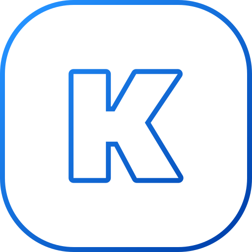 카파 Generic gradient outline icon