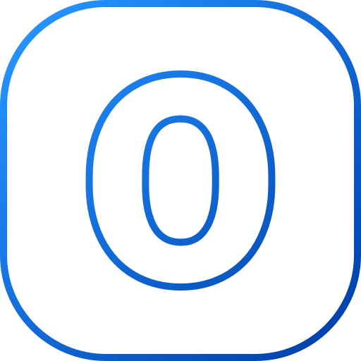 omicrón Generic gradient outline icono