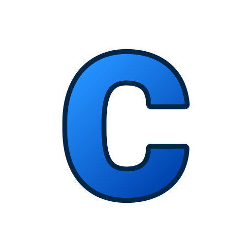 Буква c Generic gradient lineal-color иконка
