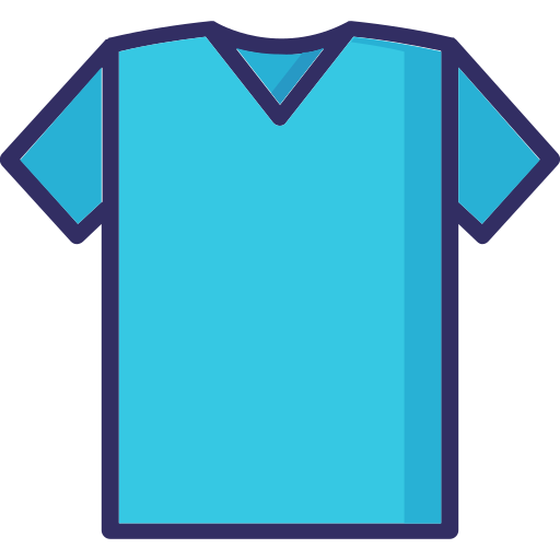 Tshirt Generic color lineal-color icon