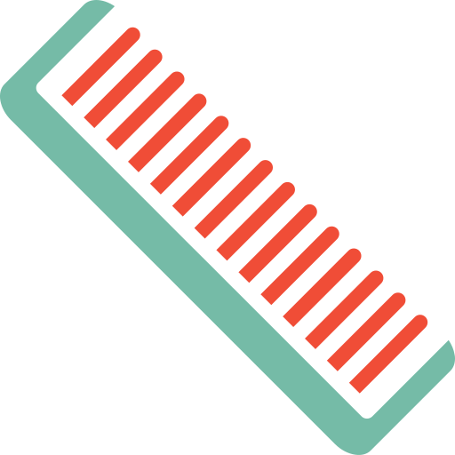 Comb Generic color fill icon