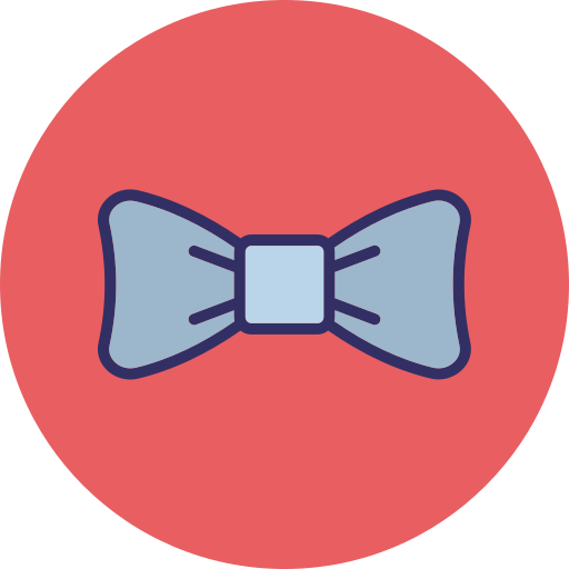 Bow Tie Generic color lineal-color icon
