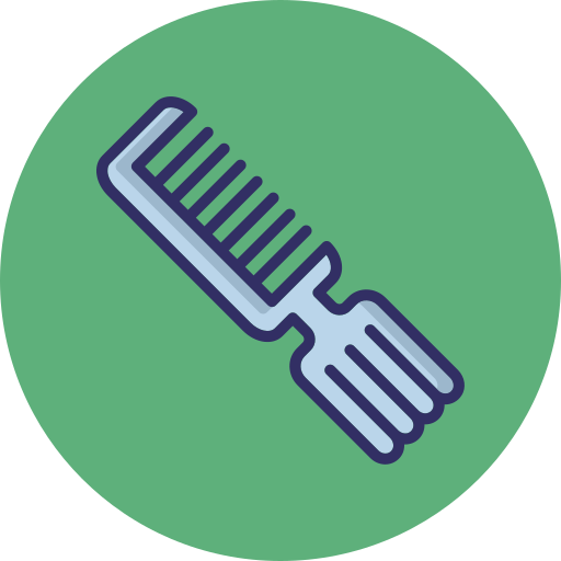 Comb Generic color lineal-color icon