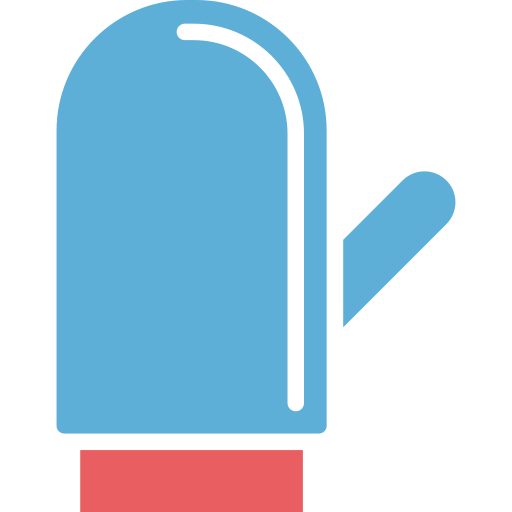 rękawiczka Generic color fill ikona