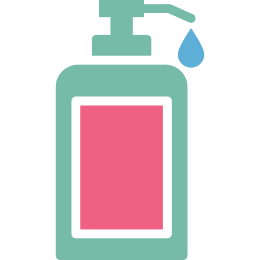 Soap dispenser Generic color fill icon