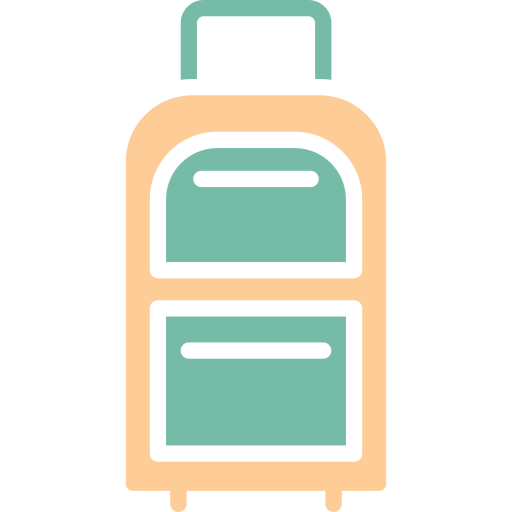 Baggage Generic color fill icon