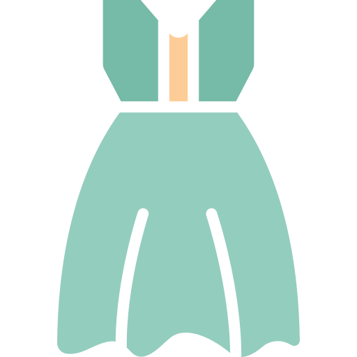 ドレス Generic color fill icon