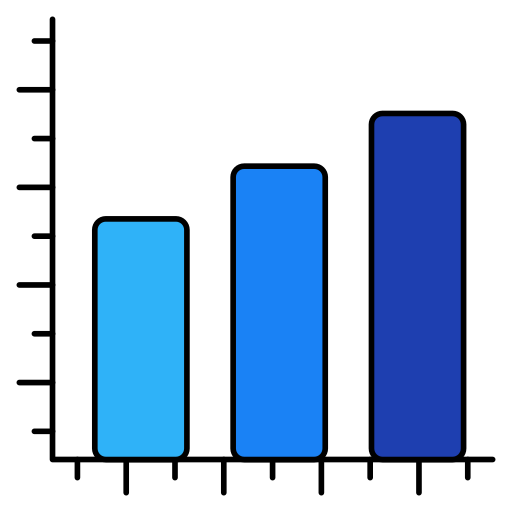 gráfico de negócios Generic color lineal-color Ícone