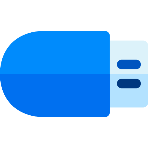 Flashdisk Generic color fill icon