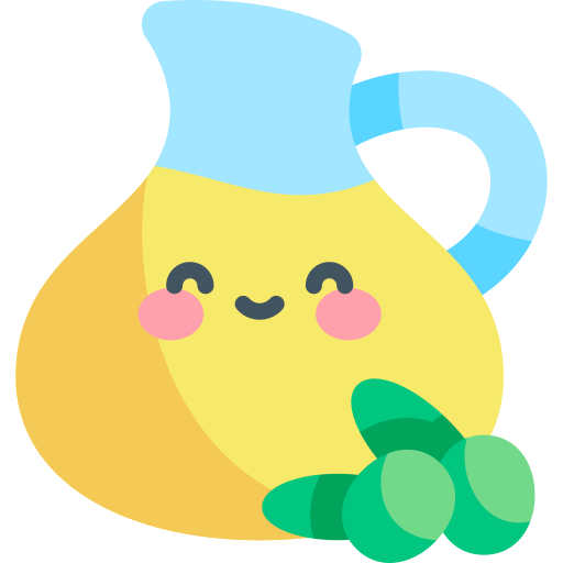 Olive Oil Kawaii Flat icon