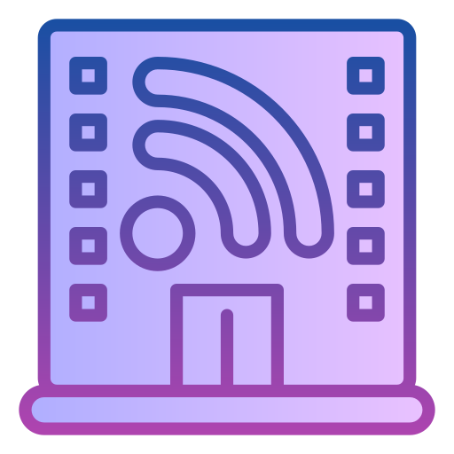 wi-fi Generic gradient lineal-color icon