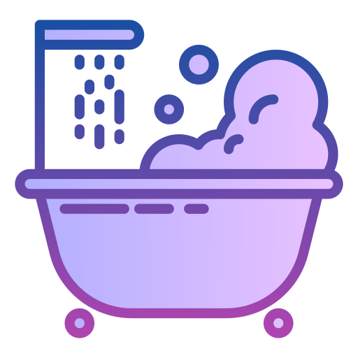 bañera Generic gradient lineal-color icono