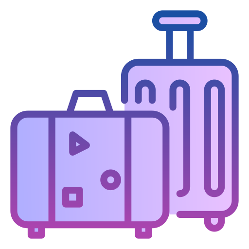 equipaje Generic gradient lineal-color icono