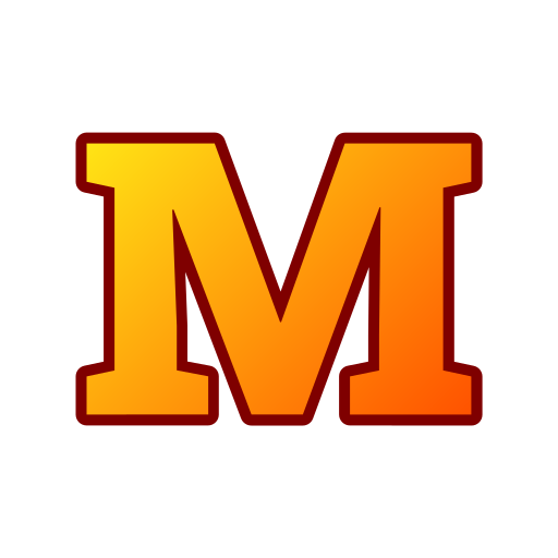 Letter m Generic gradient lineal-color icon