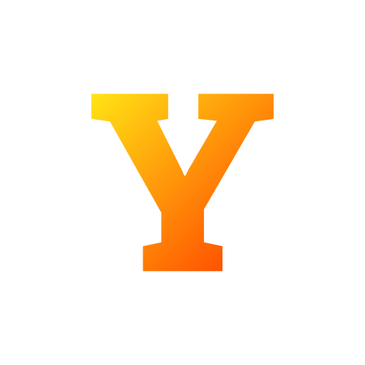 Letter y Generic gradient fill icon