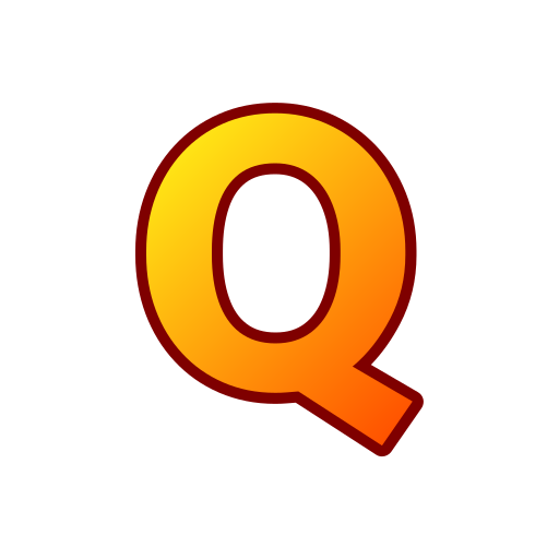letra q Generic gradient lineal-color icono