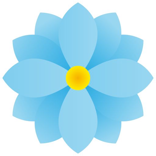 Flower Generic gradient fill icon