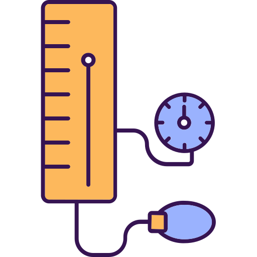 misuratore di pressione sanguigna Generic color lineal-color icona