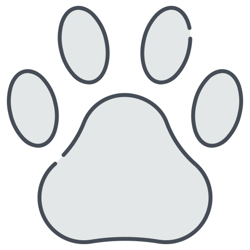 Paw Generic color lineal-color icon