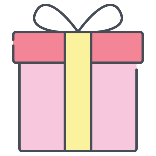 pudełko na prezent Generic color lineal-color ikona