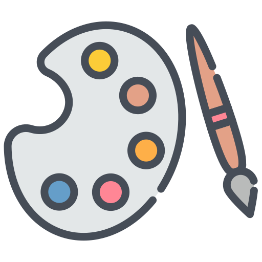 Paint brush Generic color lineal-color icon