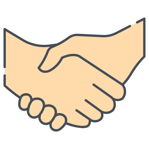 Hand shake Generic color lineal-color icon