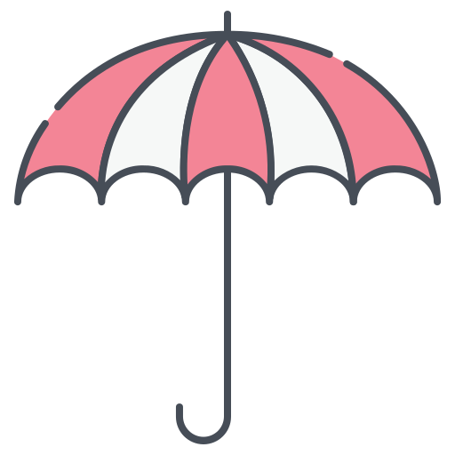 傘 Generic color lineal-color icon