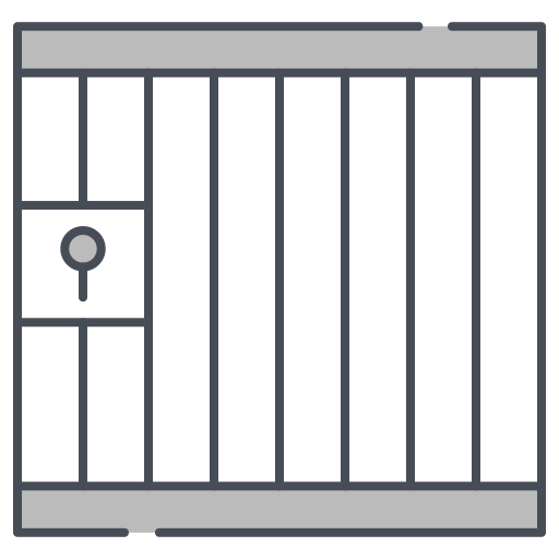 Jail Generic color lineal-color icon