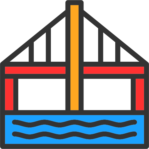 puente Generic color lineal-color icono