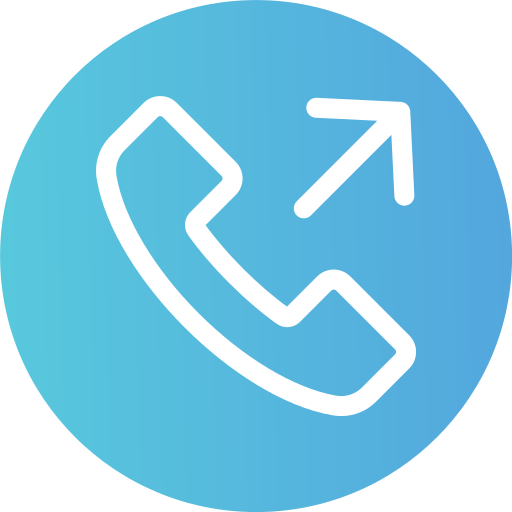 Outcoming call Generic gradient fill icon