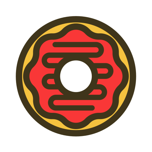 Donut Generic color lineal-color icon