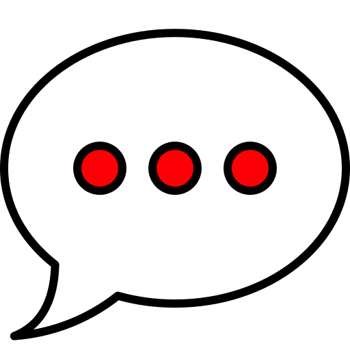 チャットバブル Generic color lineal-color icon