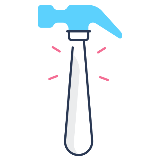 hammer Generic color fill icon