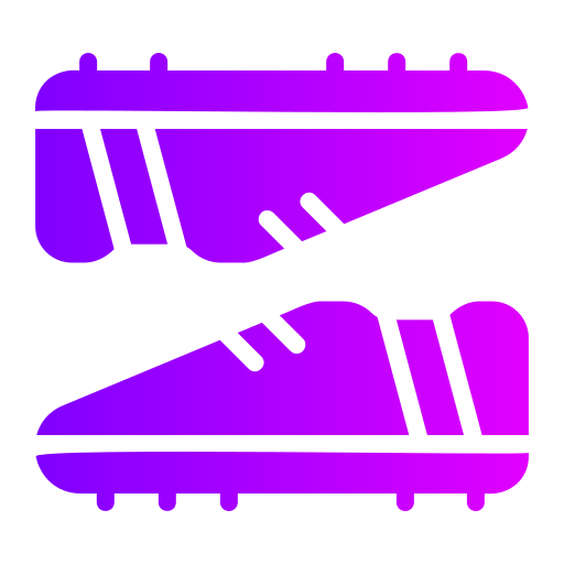 Football shoes Generic gradient fill icon