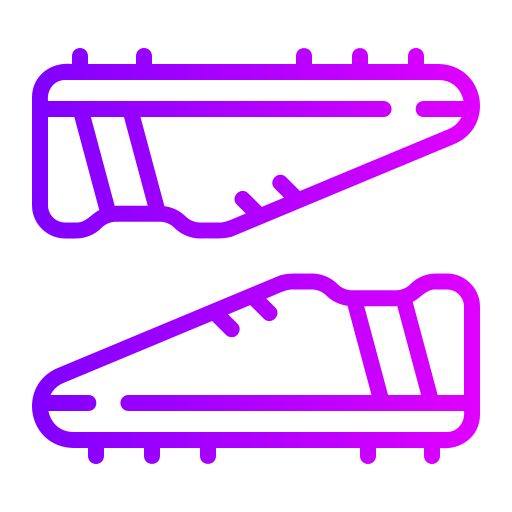 Football shoes Generic gradient outline icon