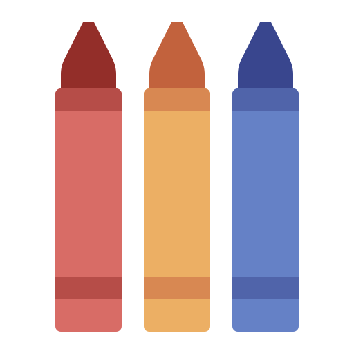 lápiz de color Generic color fill icono